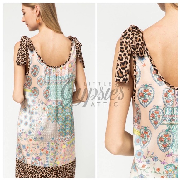 Entro Handmade Patchwork Bohemian Tunic Dress - Picture 6 of 12